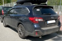 Subaru Legacy 2014–2019 Okenní deflektory s chromovanou lištou (4 ks, HIC) fotografie 2