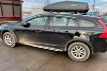Volvo V60 2011–2018 Okenní deflektory s chromovanou lištou (4 ks, HIC) fotografie 3