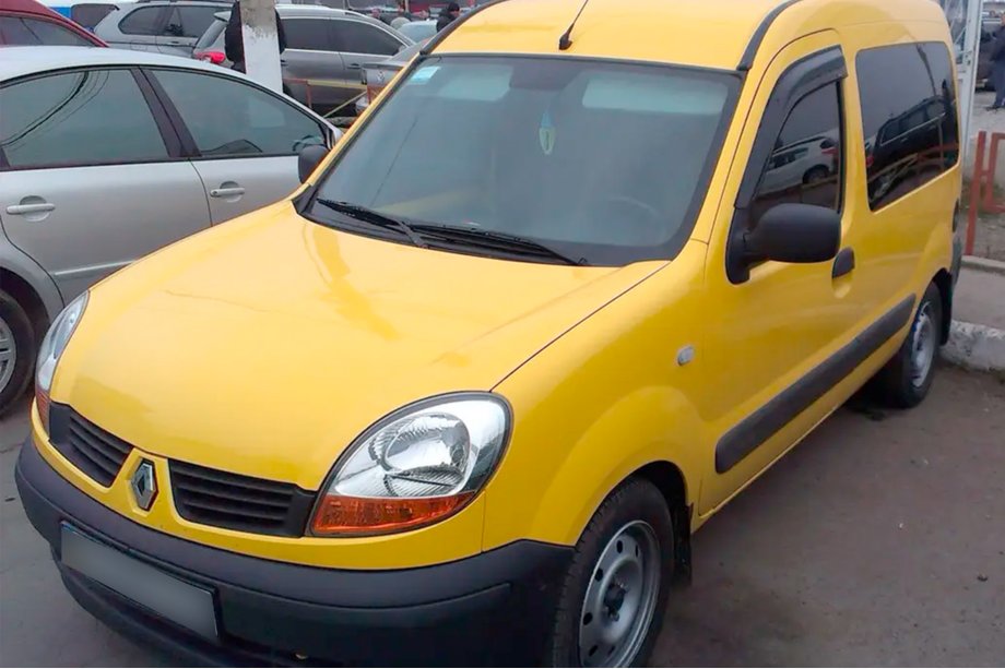 Peugeot Partner 1996–2008 Okenní deflektory 11 cm (2 ks, HIC) Fotografie 5
