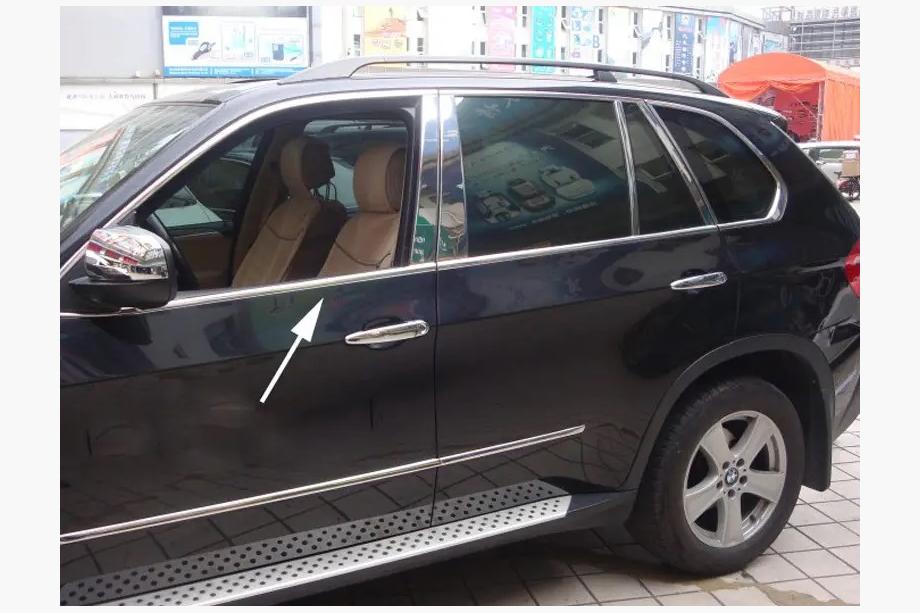 BMW X5 E70 2007–2013 Kompletní rámování oken (nerez) Image