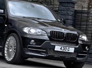 BMW X5 E70 2007–2013 Sada nástavců na nárazníky (k lakování) fotografie 2