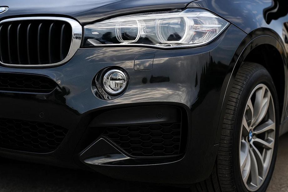 BMW X6 F16 2014–2019 Chromové rámečky mlhovek (2 ks) Fotografie 2