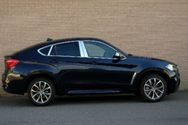 BMW X6 F16 2014–2019 Sada chromových lišt kolem oken (18 ks) fotografie 1