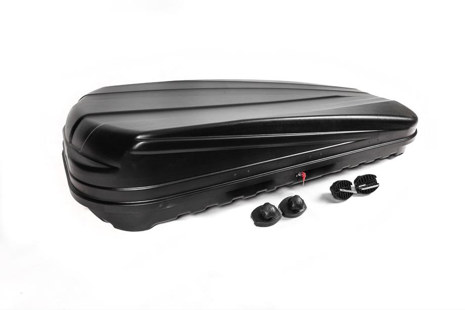 Střešní box KX s oboustranným otevíráním, černý mat (520 l) Image