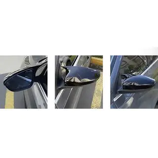 Kryty zrcátek bez výřezu pro blinkr BMW-style (2 ks) Hyundai Accent 2011–2017 fotografie 2