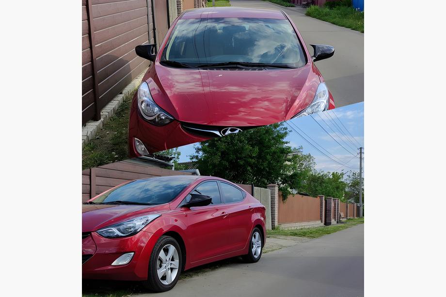 Hyundai Elantra (MD/UD) 2011–2015 Kryty zrcátek bez výřezu pro blinkr BMW-style (2 ks) Image