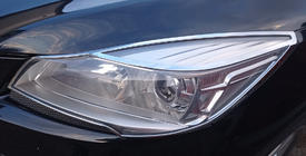 Ford Kuga/Escape 2013–2019 Chromové kryty světlometů 2013-2016 (ABS) fotografie 2