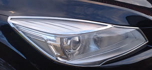 Ford Kuga/Escape 2013–2019 Chromové kryty světlometů 2013-2016 (ABS) fotografie 4