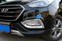 Hyundai IX-35 2010–2015 Chromové rámečky mlhovek pro čínskou verzi (2 ks) fotografie 1