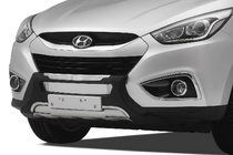 Hyundai IX-35 2010–2015 Přední plastový lip spoiler V4 fotografie 1