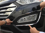 Hyundai Santa Fe 3 2012–2018 Chromové rámečky mlhovek (2 ks, ABS) fotografie 1