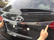 Hyundai Santa Fe 3 2012–2018 Chromová lišta nad SPZ fotografie 1