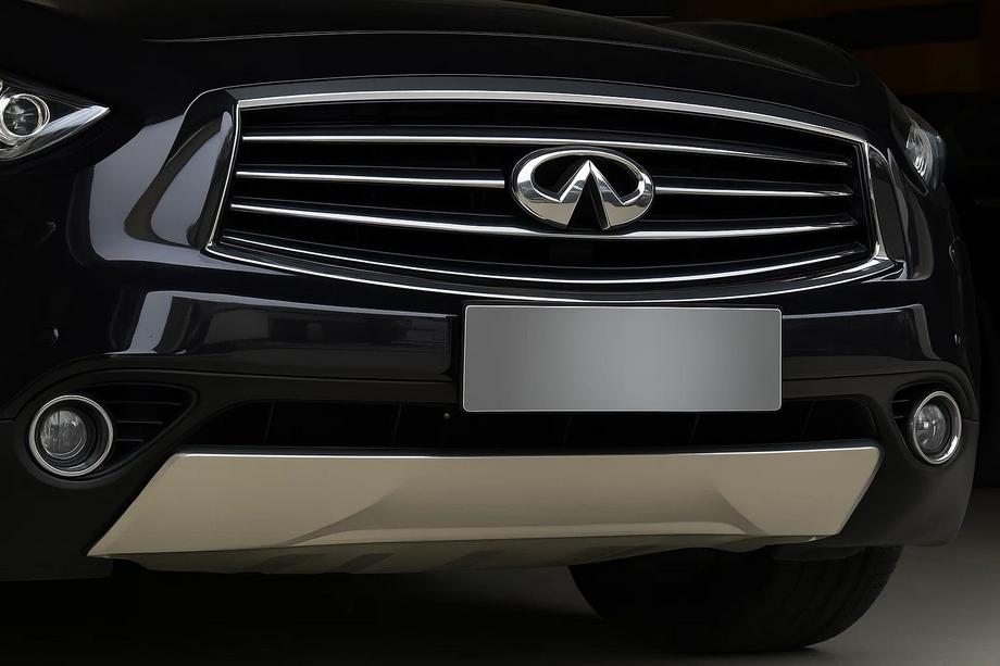 Infiniti QX70 2013–2019 Přední lip spoiler Libao (plast) Image