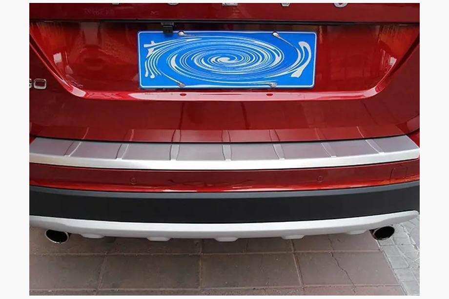 Volvo XC60 2009–2017 Ochranná lišta zadního nárazníku Libao (2014-2017, nerez) Image