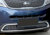 Kia Sorento II XM 2009–2014 Chromová ochranná lišta na přední nárazník Libao (2013+) fotografie 1
