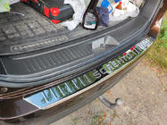 Kia Sorento II XM 2009–2014 Chromová lišta na zadní nárazník Libao (2013+) fotografie 1