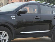 Kia Sportage 2010–2015 Dveřní ochranné lišty Libao (plast) fotografie 1