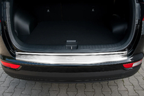 Kia Sportage 2015–2021 Nerezová lišta na zadní nárazník Libao 2015-2018 fotografie 1