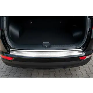 Nerezová lišta na zadní nárazník Libao 2015-2018 Kia Sportage 2015–2021 fotografie 1