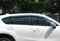 Mazda CX-5 2012–2017 Ofukovače oken s chromem (4 ks, Libao) fotografie 4