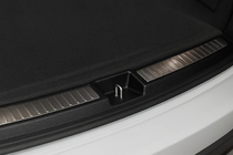 Mercedes GLK třída X204 2008–2015 Nerezové kryty prahu kufru Libao 2008-2012 (2 ks) fotografie 1