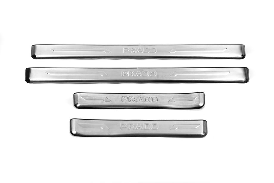 Toyota Land Cruiser Prado 150 2009–2023 Nerezové kryty prahů dveří (4 ks) Image