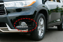 Toyota Highlander 2013–2019 Chromované rámečky mlhovek Libao (2013-2016 ABS) fotografie 1