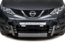 Nissan Qashqai 2014–2021 Přední lip spoiler Libao 2014-2016 (plast) fotografie 1
