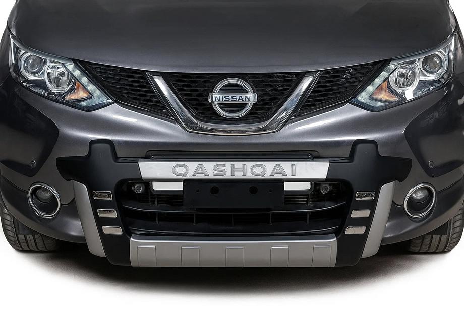 Nissan Qashqai 2014–2021 Přední lip spoiler Libao 2014-2016 (plast) Image