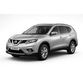 Integrované střešní ližiny šedé OEM (pro X-trail, hliník, montáž lepením) fotografie 3