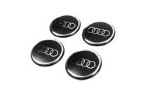 Audi Samolepky na středové krytky 54 mm (4 ks) fotografie 2