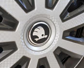 Skoda Samolepky na středové krytky 54 mm (4 ks) fotografie 1