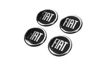 Fiat Samolepky na středové krytky 54 mm (4 ks) fotografie 2