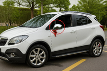 Opel Mokka 2012–2021 Kryty na zrcátka Libao (2 ks, plast) fotografie 3