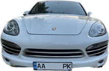 Porsche Cayenne 2010–2017 Chromové lišty na masku chladiče Libao fotografie 1