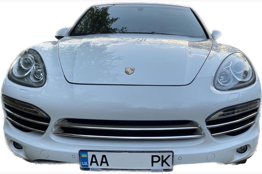 Porsche Cayenne 2010–2017 Chromové lišty na masku chladiče Libao Image