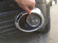 Subaru Forester 2008–2013 Chromové rámečky mlhovek Libao 2010-2013 (2 ks, plast) fotografie 3