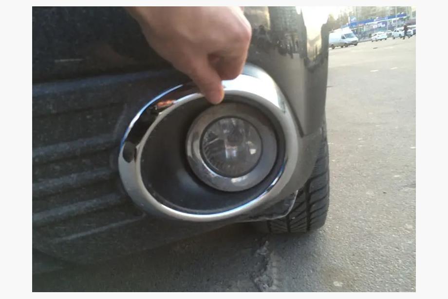 Subaru Forester 2008–2013 Chromové rámečky mlhovek Libao 2010-2013 (2 ks, plast) Image