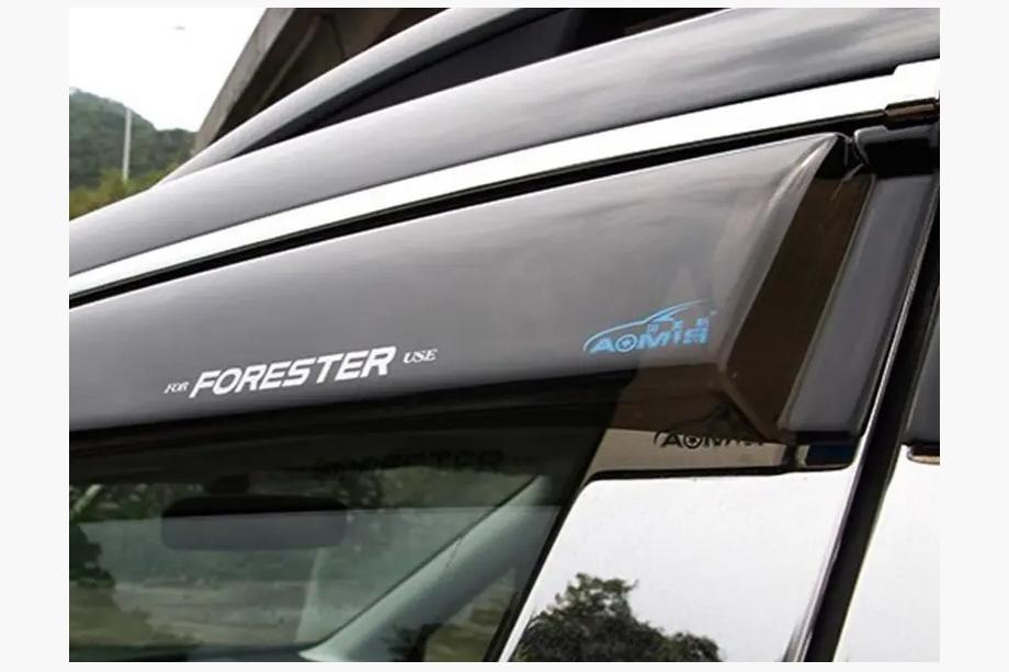 Subaru Forester 2013–2018 Ofuky oken s chromem (4 ks, Aomis) Image