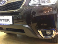 Subaru Forester 2013–2018 Chromované kryty mlhových světel Libao (2 ks, plast) fotografie 2
