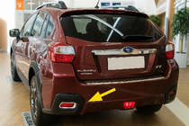 Subaru XV 2011–2017 Chromové kryty zadních obrysových světel Libao (2 ks, plast) fotografie 3