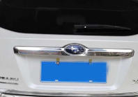 Subaru XV 2011–2017 Lišta nad SPZ Libao (nerez) fotografie 1