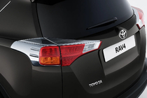 Toyota Rav 4 2013–2018 Chromové kryty zadních světel Libao V1 2013-2016 (2 ks, plast) fotografie 1