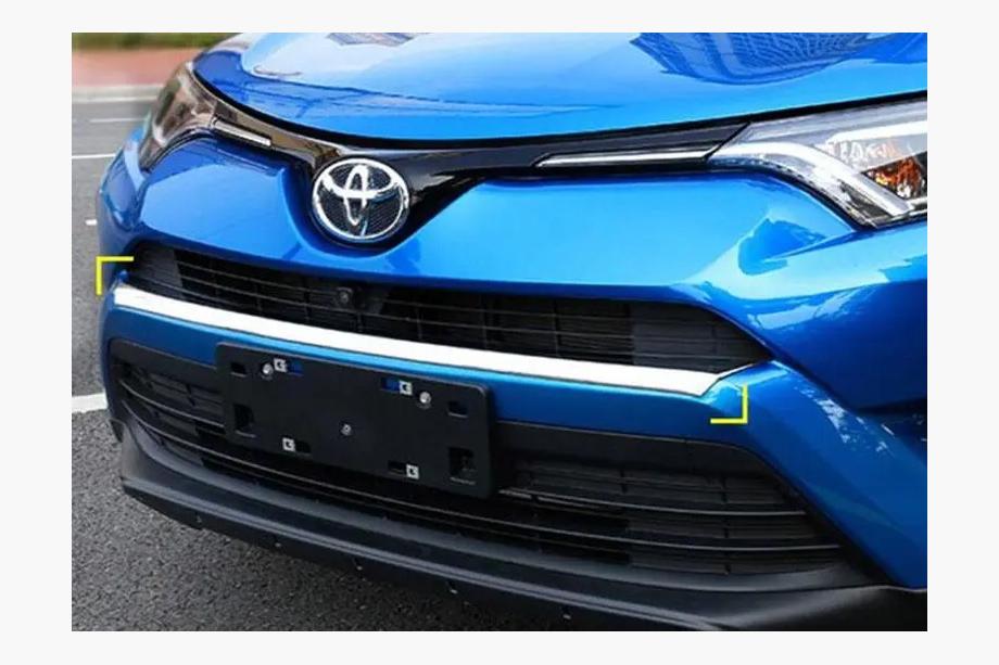 Toyota Rav 4 2013–2018 Chromová ochranná lišta na přední nárazník Libao 2016-2018 (plast) Image