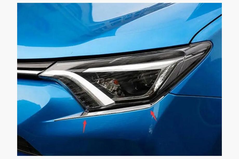 Toyota Rav 4 2013–2018 Spodní lišty světlometů Libao 2016-2018 (2 ks, plast) Image