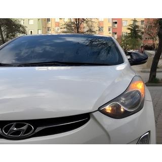 Kryty zrcátek s výřezem pro blinkr BMW-style (2 ks) Hyundai Elantra (MD/UD) 2011–2015 fotografie 4