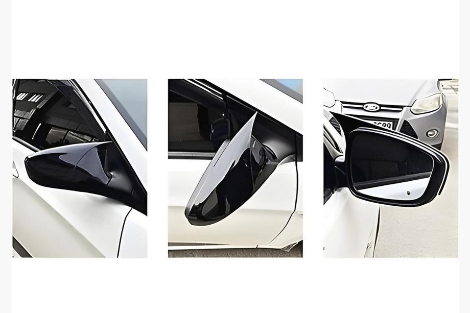 Hyundai Elantra (MD/UD) 2011–2015 Kryty zrcátek s výřezem pro blinkr BMW-style (2 ks) Fotografie 2