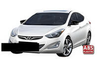 Hyundai I-30 2012–2017 Kryty zrcátek s výřezem pro blinkr BMW-style (2 ks) fotografie 5