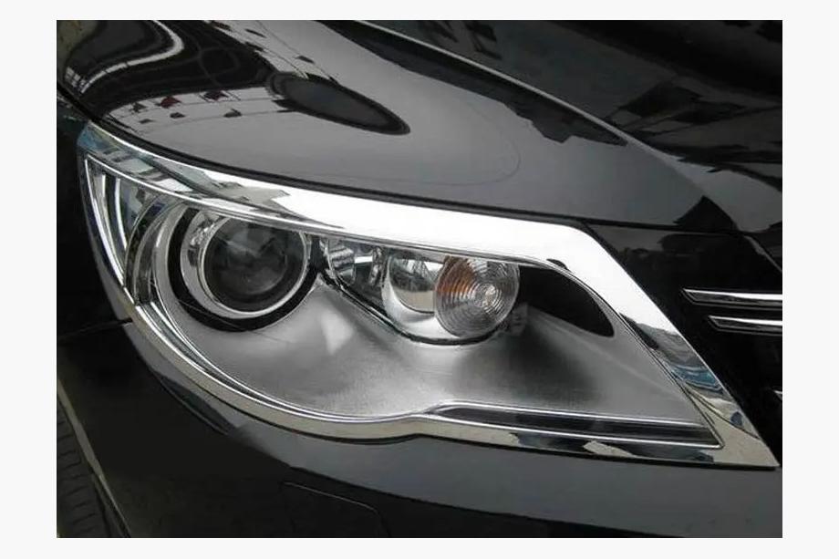 Volkswagen Tiguan 2007–2016 Chromované kryty světlometů Libao 2007-2011 (2 ks, plast) Image