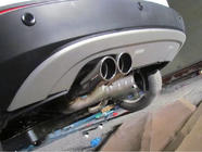 Volkswagen Tiguan 2007–2016 Zadní difuzor 2007-2010 (nerez) fotografie 4